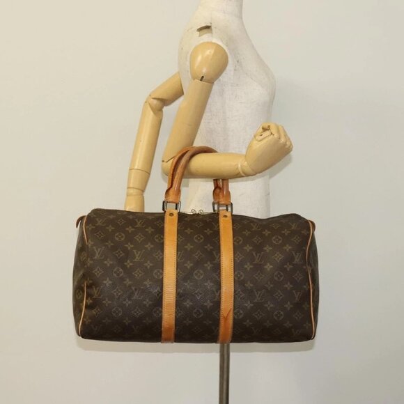 LOUIS VUITTON Monogram Keepall 45 Boston Bag - Picture 1 of 16